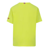 Saint Barth T-Shirt Girocollo Tinta Unita con Stampa Spiderman per Bambino SPIDERMAN GIALLO FLUO SAINT BARTH 