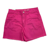 Name.It Shorts Einfarbig Mit Verstellbarer Taille Fuchsia Für Mädchen