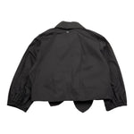 Kocca Camicia Tinta Unita Modello Crop per Bambina P22JCM6662AAUN0567 NERO Kocca 