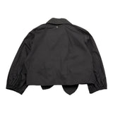 Kocca Camicia Tinta Unita Modello Crop per Bambina P22JCM6662AAUN0567 NERO Kocca 