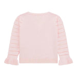 Guess Cardigan Tinta Unita con Trasparenze per Neonata K4RR03Z3CJ0N ROSA GUESS 
