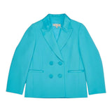 Twinset Uni Jacke mit Knöpfen Hellblau für Mädchen