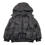 DSQUARED2 giubbino tinta unita con cappuccio Nero per Bambina DQ1859 NERO DSQUARED2 