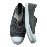Chipie Sneakers Einfarbig mit Kontrastsohle Grau für Kinder