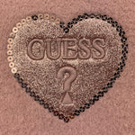 GUESS maglia girocollo tinta unita con stampa Rosa per Neonata K4BR02Z3220 ROSA GUESS 