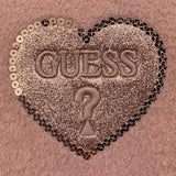 GUESS maglia girocollo tinta unita con stampa Rosa per Neonata K4BR02Z3220 ROSA GUESS 