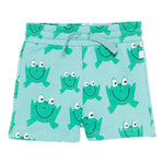 Stella Mccartney Bermuda In Tuta Tinta Unita con Stampa per Bambino TW6P59X AZZURRO STELLA McCARTNEY 