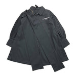 MARC ELLIS set camicione tinta unita con logo e cintura Nero per Bambina JMJSH15397 NERO MARC ELLIS 