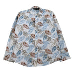 Please Camicia Manica Lunga Tinta Unita Stampa Fantasia per Bambino CL14054B73 PANNA PLEASE 