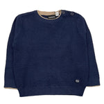 SARABANDA maglia girocollo tinta unita Blu per Bambino 0A022 BLU SARABANDA 