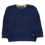 SARABANDA maglia girocollo tinta unita Blu per Bambino 0A022 BLU SARABANDA 
