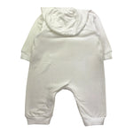 TEDDY E MINOU tutina tinta unita con cappuccio Bianco per Neonato I24TU042M7015 BIANCO TEDDY E MINOU 