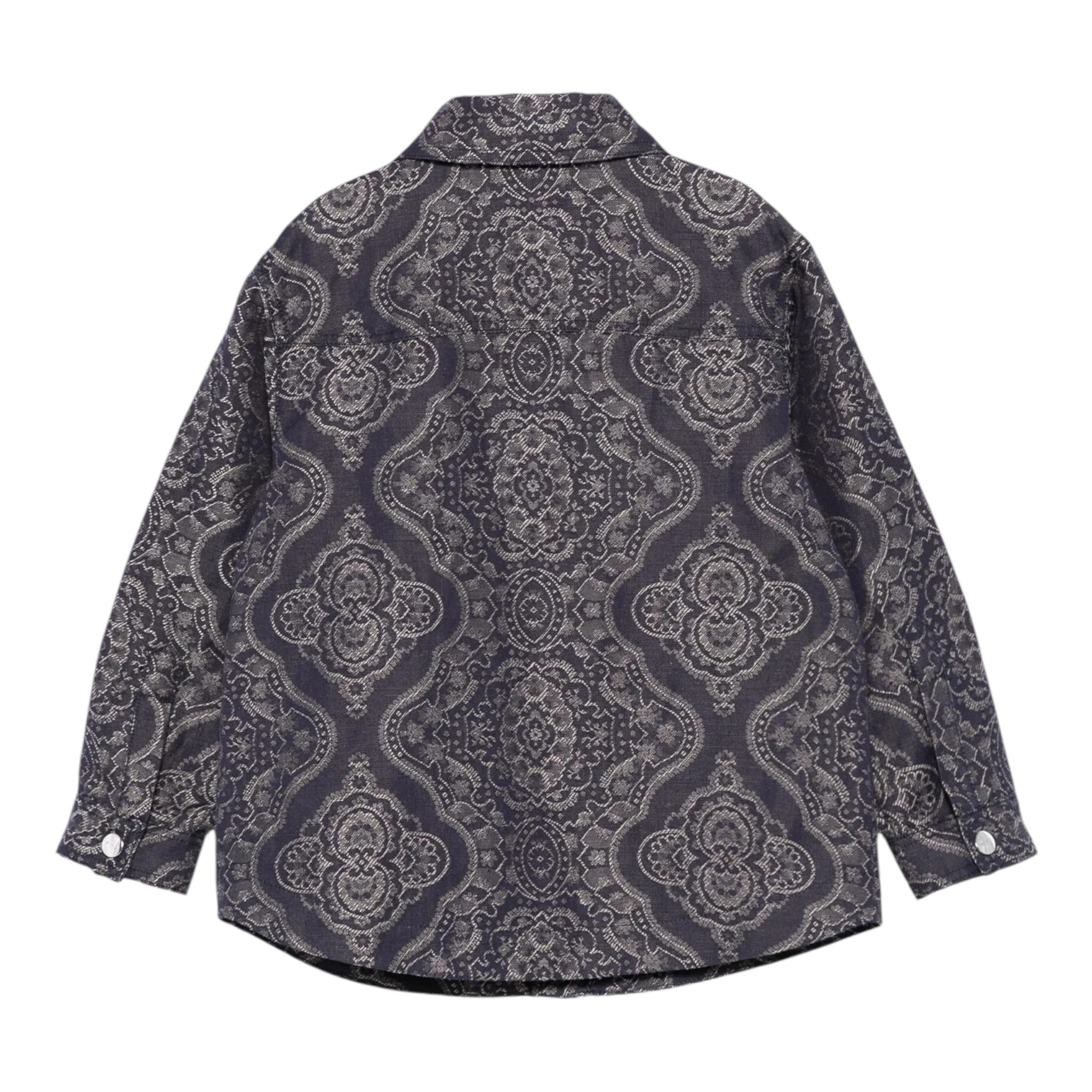 Etro Giacca Manica Lunga Stampa Fantasia per Bambina GW2P00 BLU ETRO 