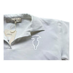 Trussardi Polo Modello Crop Tinta Unita per Bambina TGP26051PO BIANCO TRUSSARDI 