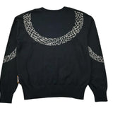 Just Cavalli Maglia Girocollo Tinta Unita con Stampa per Bambina JBP26032FE NERO JUST CAVALLI 