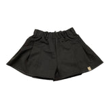 Bamboom+Babies Einfarbige Shorts mit elastischem Bund in Schwarz für Neugeborene Baby Mädchen