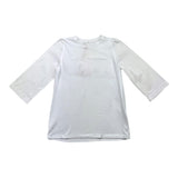 @Madilly Shirt Einfarbig Rundhals Weiß Für Jungen