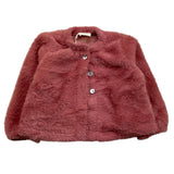 CAFFE' D'ORZO cardigan tinta unita Rosa per Neonata ZV9000 ROSA CAFFE' D'ORZO 