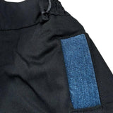 Syst Bermuda Tinta Unita con Elastico In Vita per Bambino BRB5002 NERO SYST 