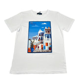 Move T-Shirt Girocollo Tinta Unita con Stampa per Bambino BIAGRECIA BIANCO MOVE 