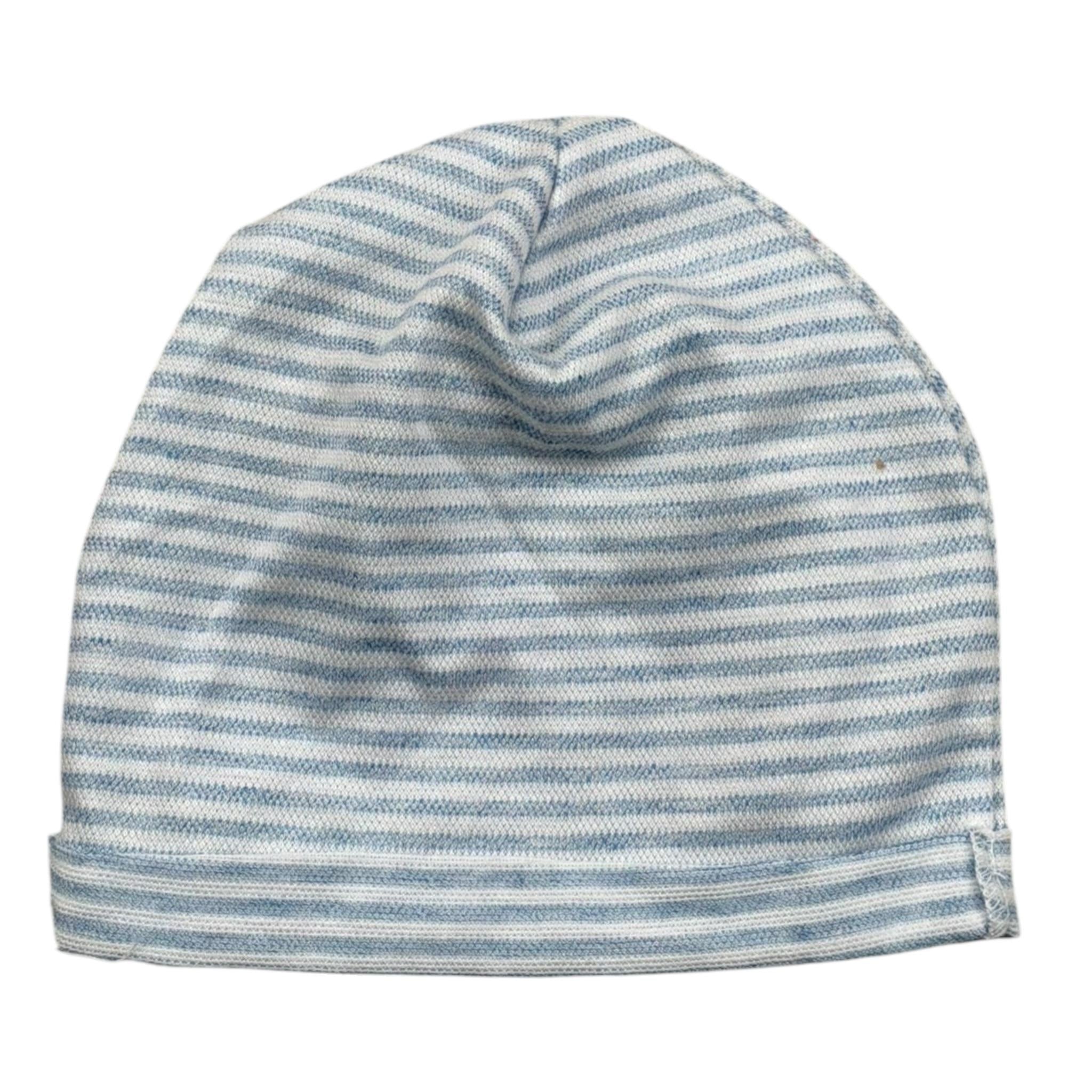 Barcellino Cappello Tinta Unita Fantasia A Righe per Neonato 120806 AZZURRO BARCELLINO 