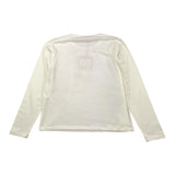 LIU JO shirt girocollo tinta unita con stampa Bianco per Bambina GF4031J0088 BIANCO LIU JO 