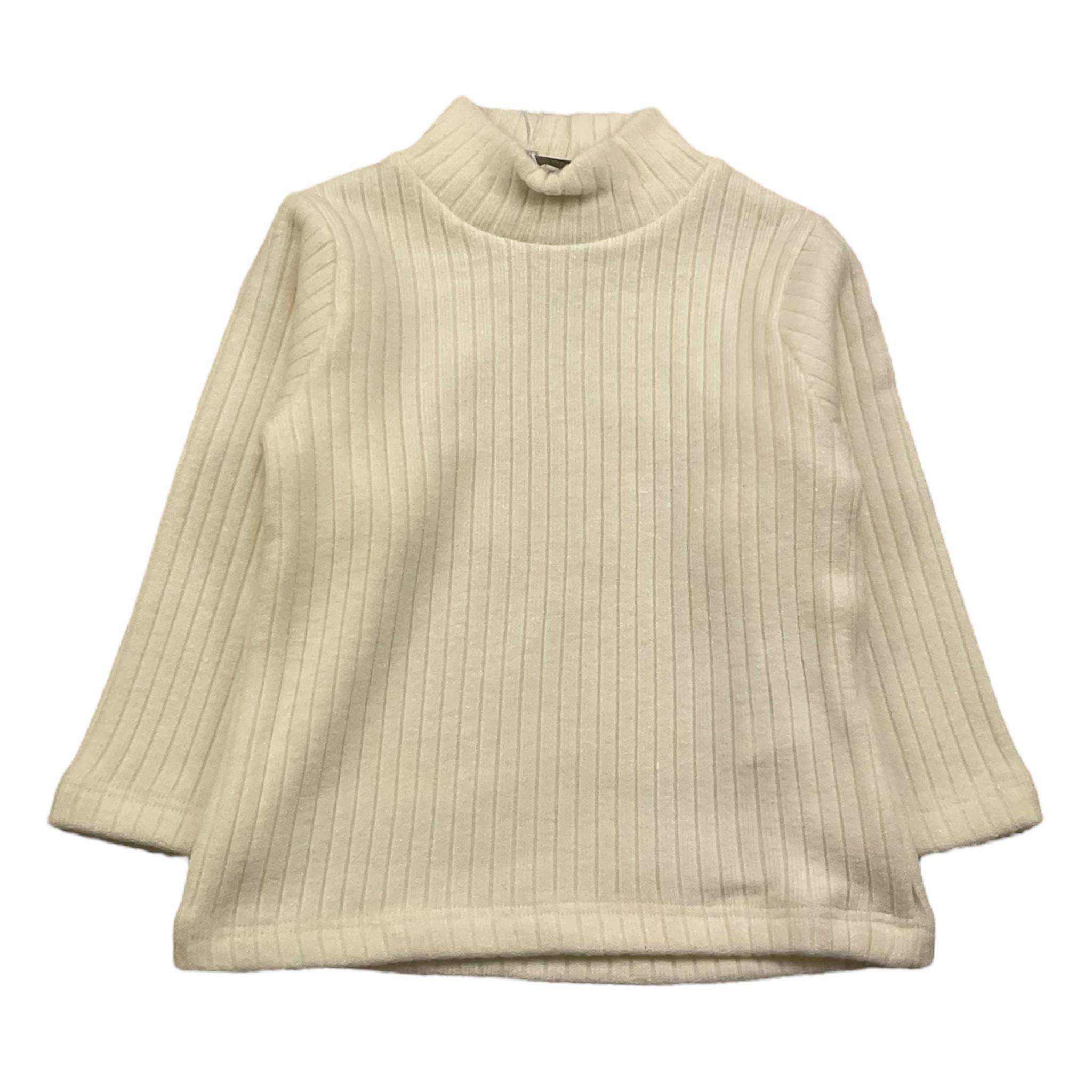 M+E' maglia tinta unita mezzo collo  Panna per Neonata UEM0194 PANNA M+E' 