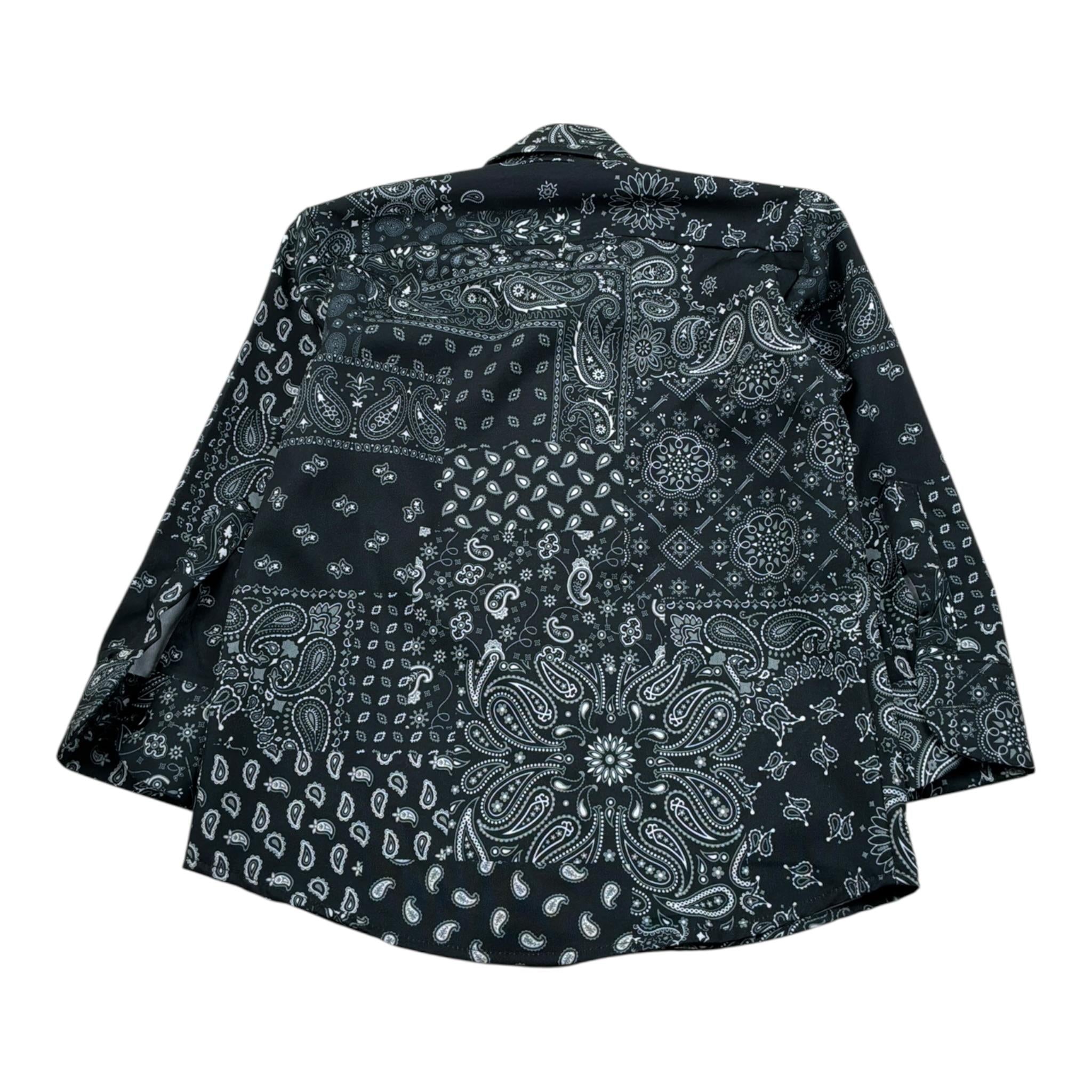 Numbers Camicia tinta unita con Fantasia Nero per Neonato 2462N NERO NUMBERS 