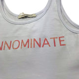 Hinnominate Top Tinta Unita con Stampa per Bambina 3646TY00281 BIANCO HINNOMINATE 
