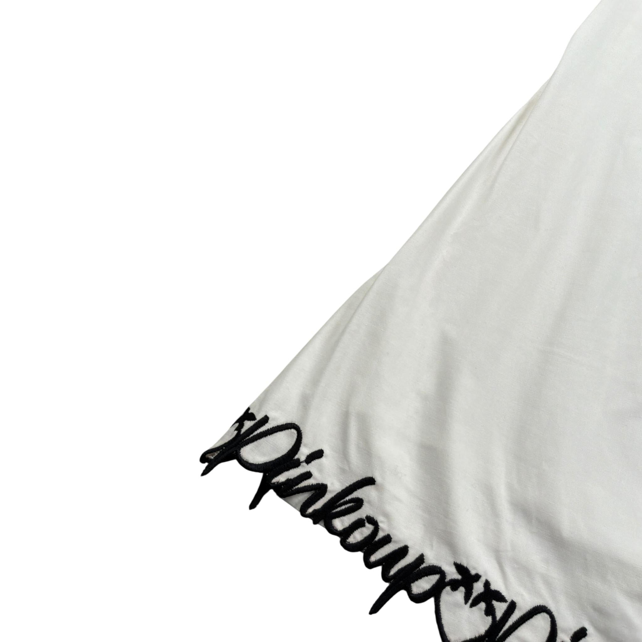 Pinko Abito Mezza Manica tinta unita Bianco per Bambina 033510 BIANCO PINKO 