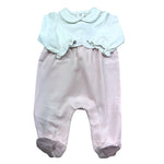 Mayoral Tutina Manica Lunga Bicolore per Neonata 175157 BIANCO/ROSA MAYORAL 