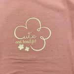 MAYORAL shirt gircollo tinta unita con stampa Rosa per Neonata 178N ROSA MAYORAL 