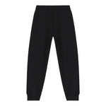Dolce & Gabbana Pantalone Tinta Unita con Logo per Bambino L4JPGD NERO DOLCE & GABBANA 
