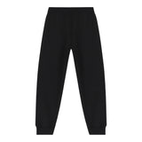 Dolce & Gabbana Pantalone Tinta Unita con Logo per Bambino L4JPGD NERO DOLCE & GABBANA 