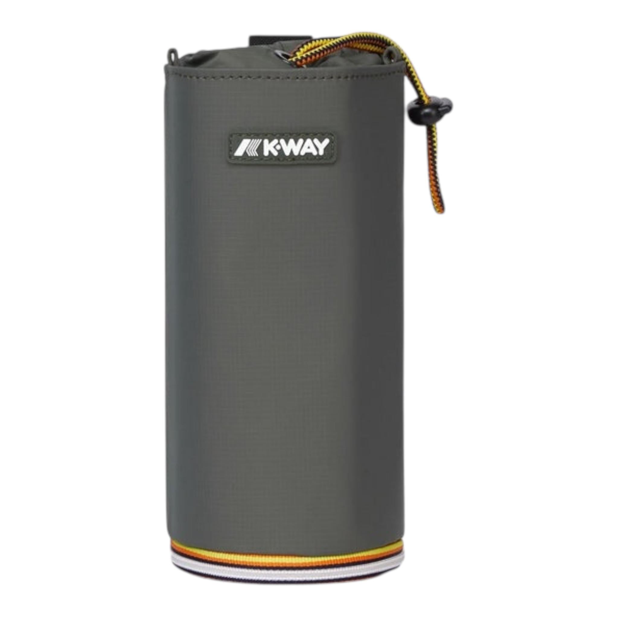 K-Way Borsa Porta Borraccia Tinta Unita per Bambino K8123HW VERDE K-WAY 