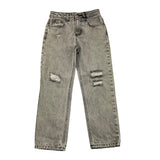 JOHN RICHMOND jeans tinta unita con strappi Grigio per Bambina RBA25240JE GRIGIO JOHN RICHMOND 