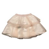 Liu Jo Einfarbiger Rock mit Rüschen und elastischer Taille Rosa für Baby Mädchen