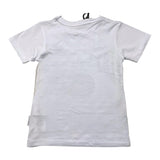 Berna T-Shirt Rundhals Einfarbig mit Print Weiß für Mädchen