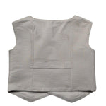 Seerose Gilet Tinta Unita con Bottoni per Neonato 508 BEIGE SEEROSE 