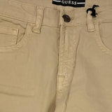 GUESS pantalone tinta unita con girovita regolabile Beige per Bambino N3BB03WFPMA BEIGE GUESS 