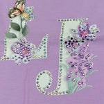 Liu Jo T-Shirt Tinta Unita con Brillantini per Bambina KA5092XXX LILLA LIU JO 