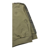 GUESS felpa con zip tinta unita con maniche logate Verde per Bambino L2YQ47K6S1 VERDE GUESS 
