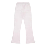 Juicy Couture Pantalone Tinta Unita In Velluto per Bambina JBX6359 LILLA JUICY COUTURE 