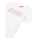 Il Gufo T-Shirt Tinta Unita Girocollo con Stampa per Neonata K00569X BIANCO IL GUFO 