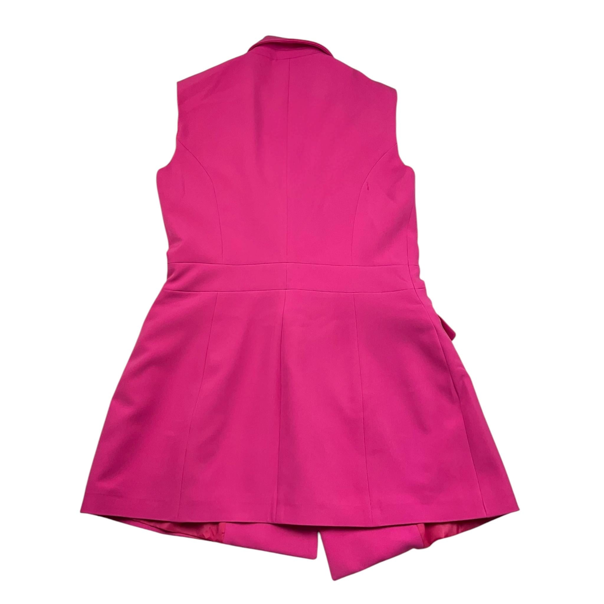 Petit Posh Giacca Tinta Unita Doppiopetto per Bambina GFJS25036GC FUXIA PETIT POSH 