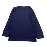 CESARE PACIOTTI shirt girocollo tinta unita con stampa in contrasto Blu per Neonato TSP5318BN BLU CESARE PACIOTTI 