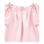 Monnalisa Camicia Mezza Manica Tinta Unita per Neonata 17E300 ROSA MONNALISA 