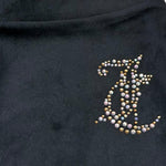Juicy Couture Leggins In Velluto Tinta Unita per Bambina JBX6515 NERO JUICY COUTURE 