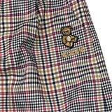 MOSCHINO pantalone tinta unita modello a palazzo con fantasia quadri Bianco per Bambina HDP06N BIANCO MOSCHINO 