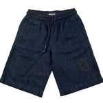 Just Cavalli Bermuda Tinta Unita In Denim per Bambino JBP26185BE BLU JUST CAVALLI 